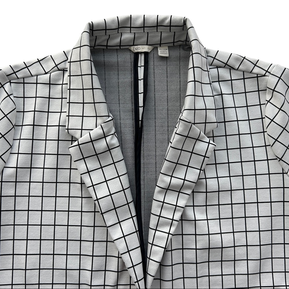 Cato Open Front Blazer (18/20W) - Picture 5 of 16